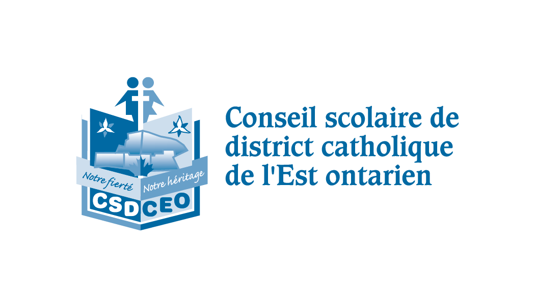 Logo du Conseil scolaire du district catholique de l’Est ontarien.  