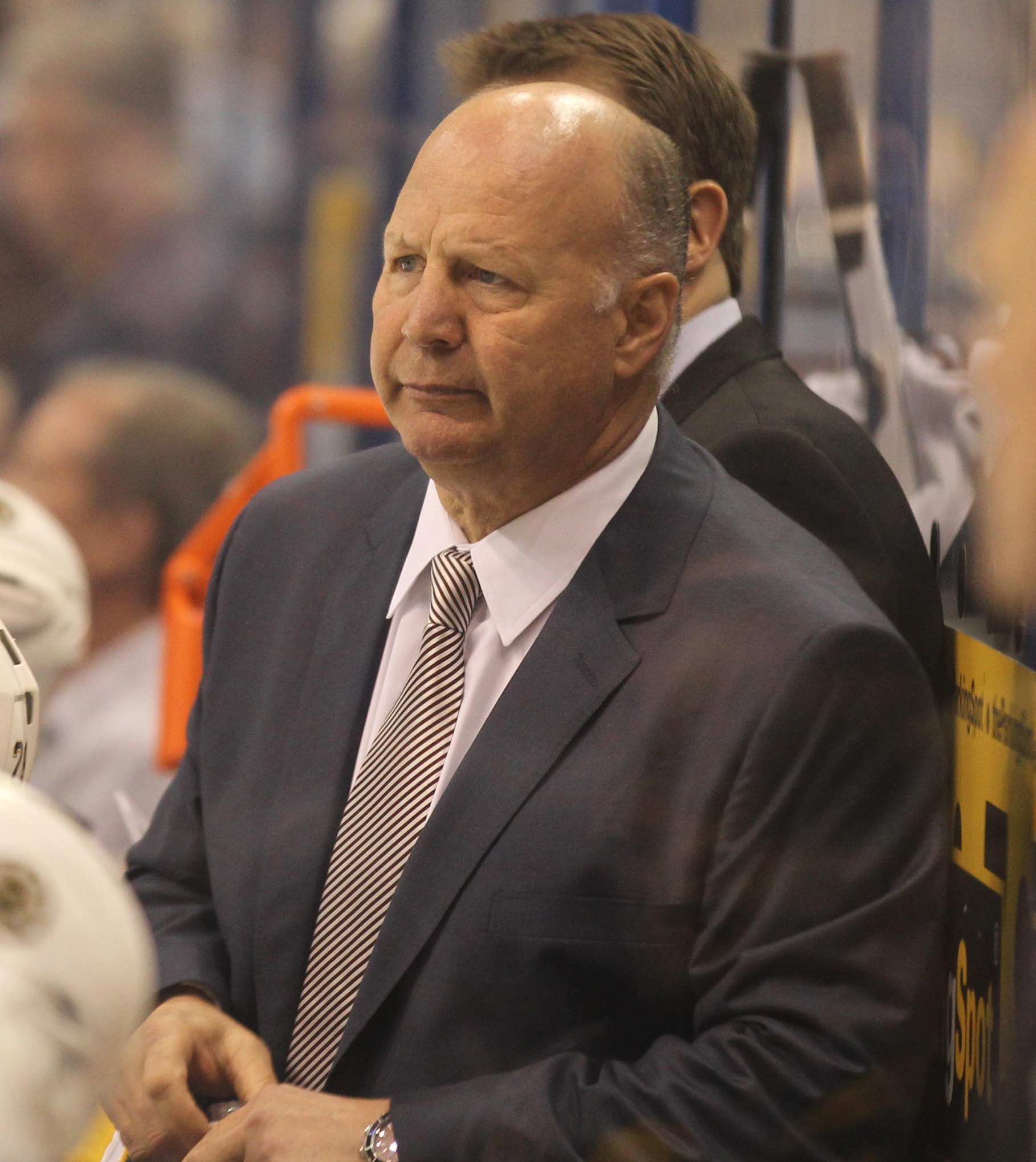 Photo de Claude Julien, entraineur de la LNH. 