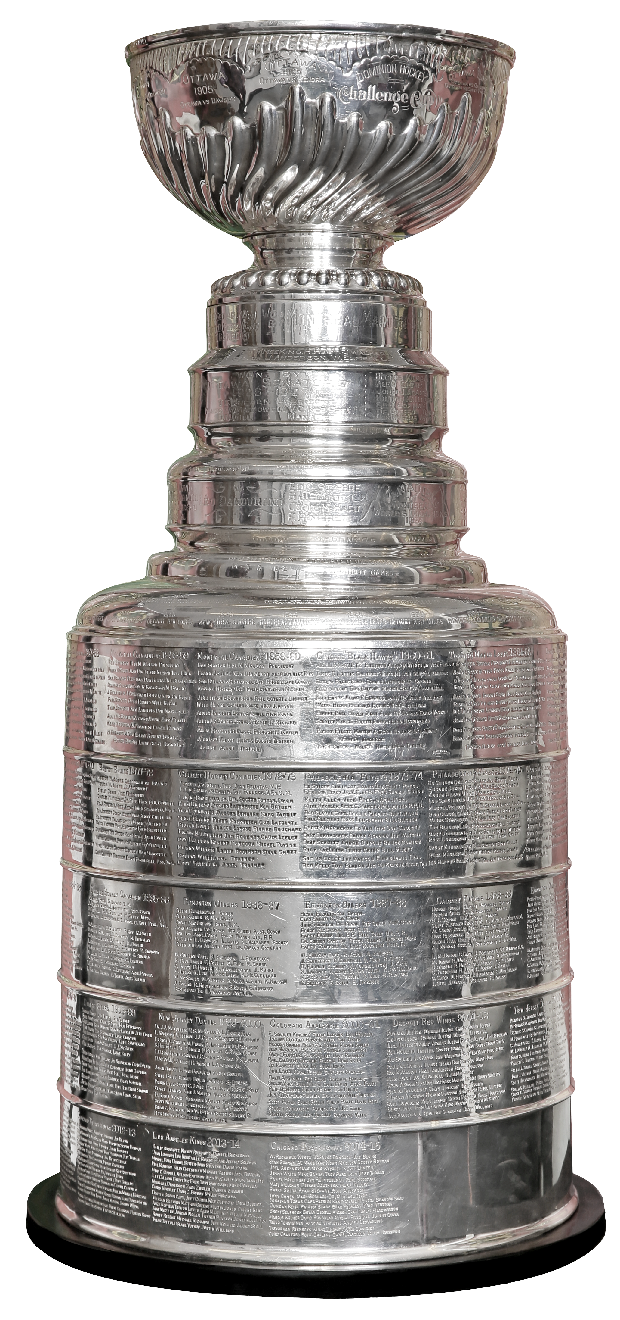 Photo d’une coupe Stanley.  