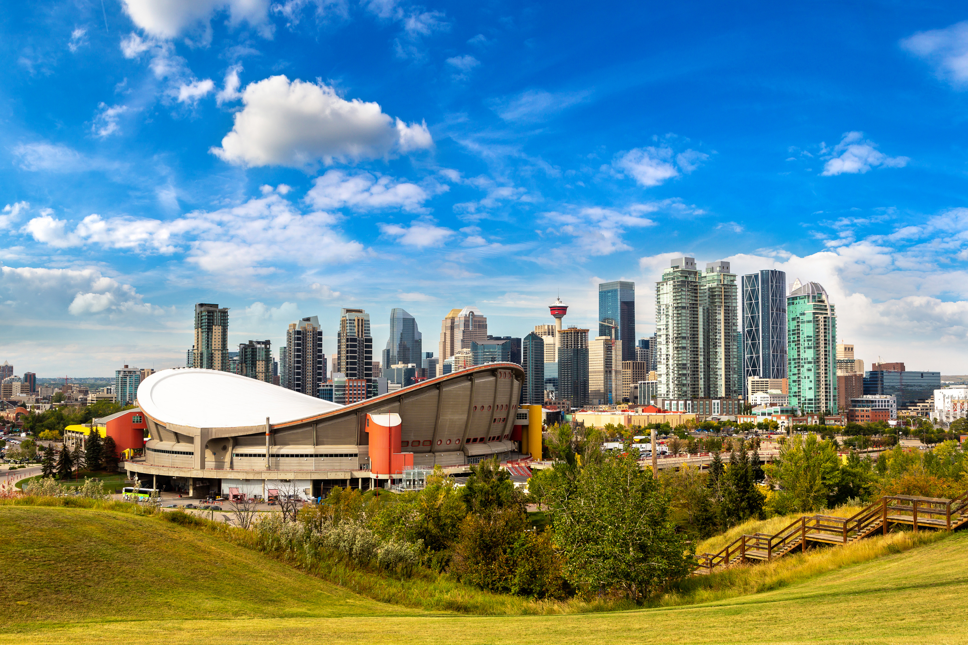 Photo de la ville de Calgary, en Alberta. 