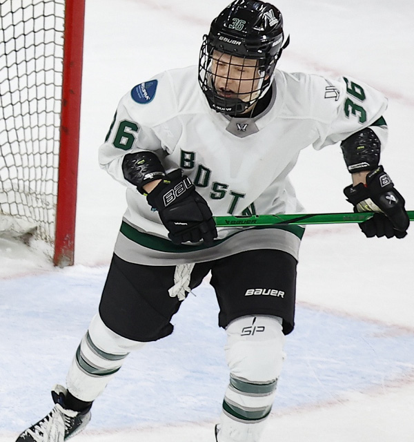 Photo de Lauren Gabel, joueuse de hockey pour le LPHF. 