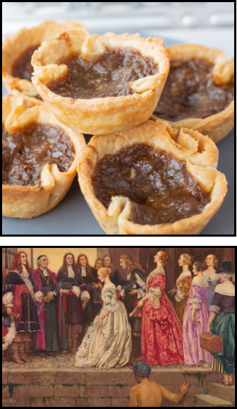 Photo de tartelettes au sucre.  Illustration des Filles du Roi.  