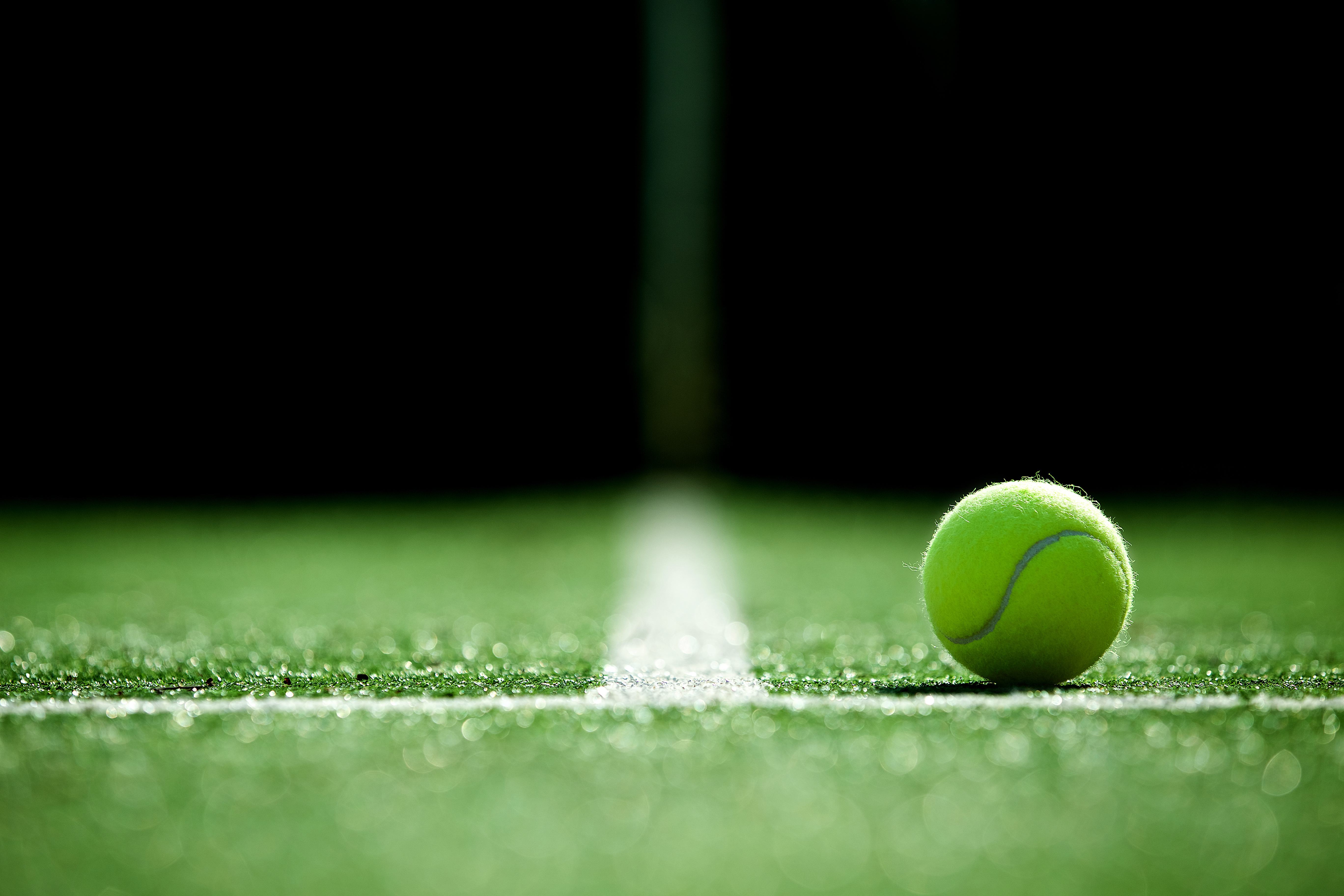 Photo d’une balle de tennis.