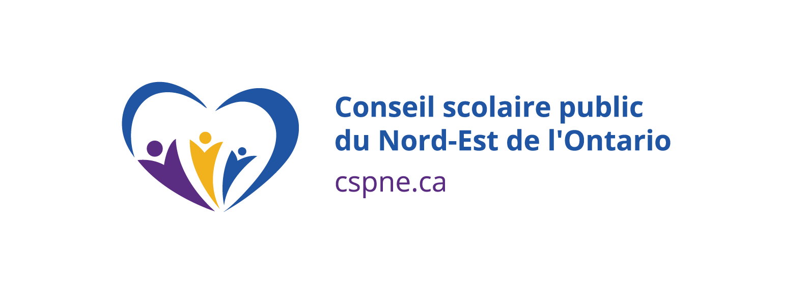 Logo du Conseil scolaire public du Nord-Est de l’Ontario. 