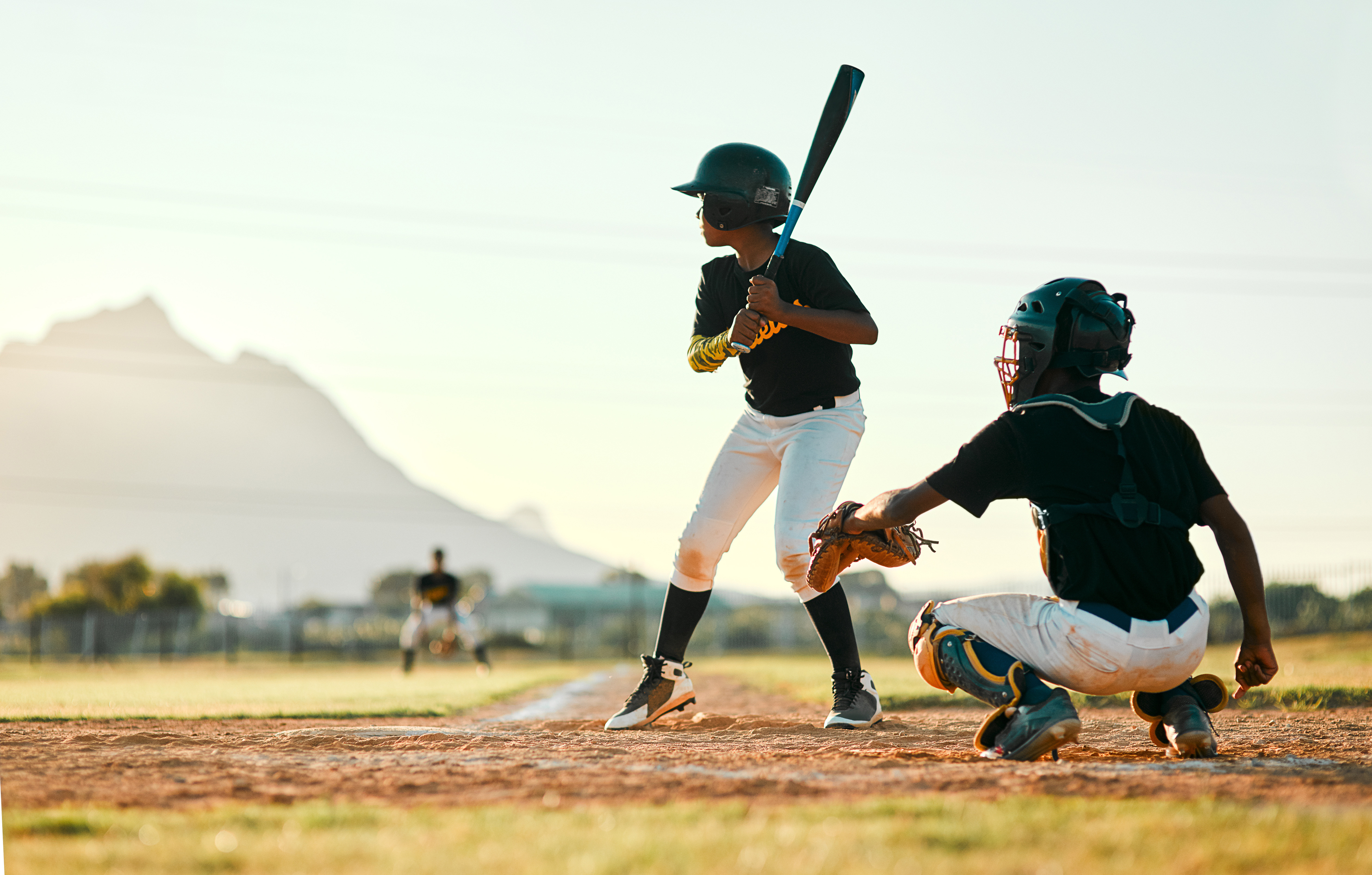 Photo de joueurs de baseball.