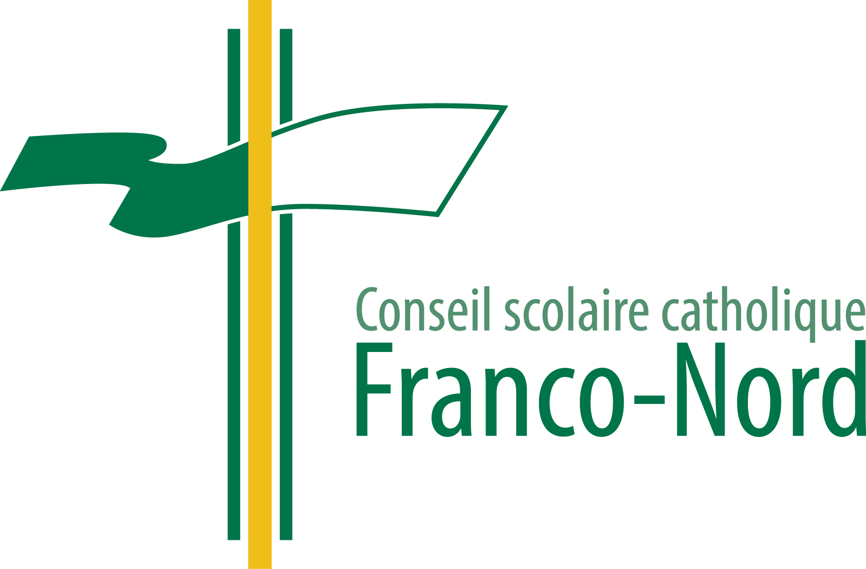 Logo du Conseil scolaire catholique Franco-Nord.  