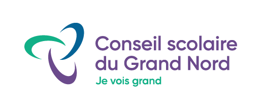 Logo du Conseil scolaire du Grand Nord.  