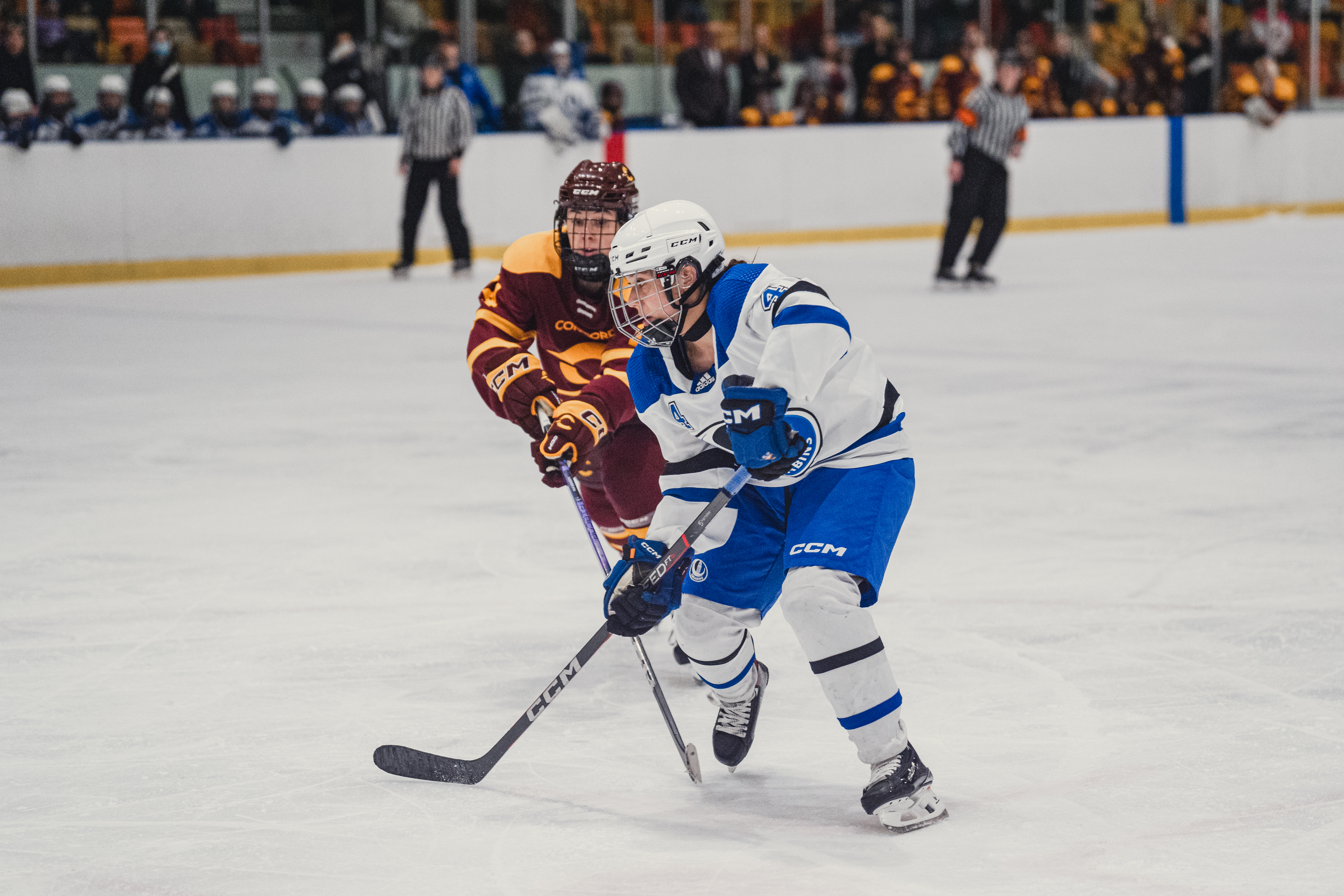 Photo de Mylène Lefebvre, joueuse de hockey. 