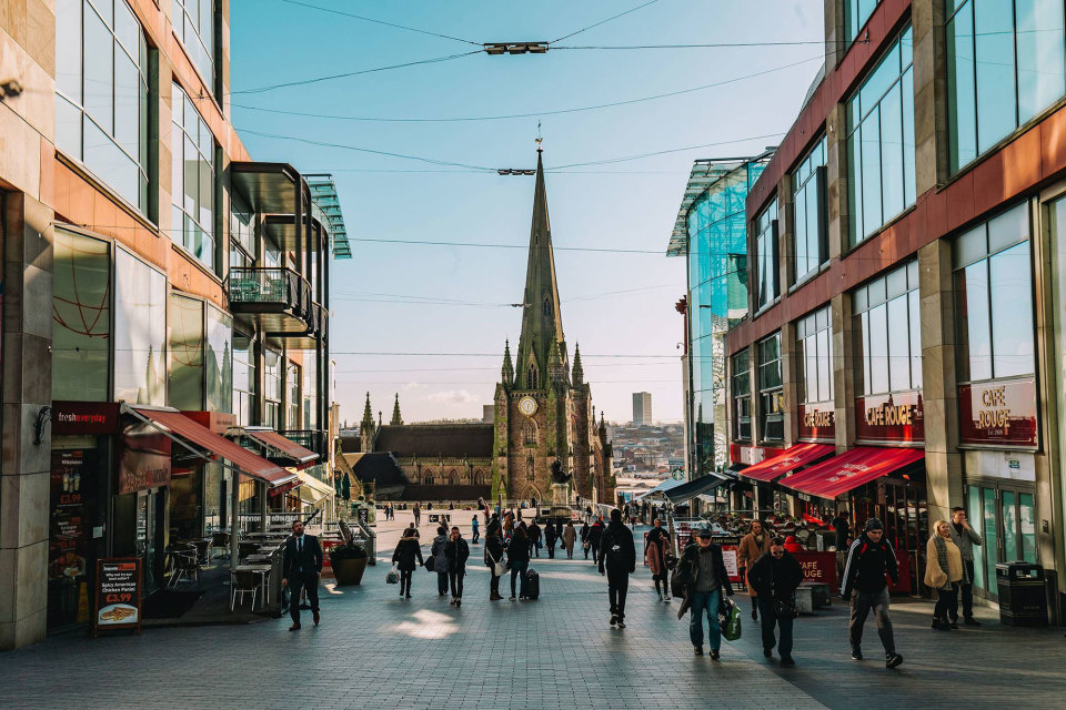 A short walk from Birmingham city centre's shops, bars and restaurants