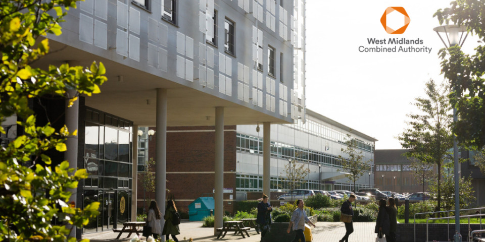 icentrum building with wmca logo overlaid