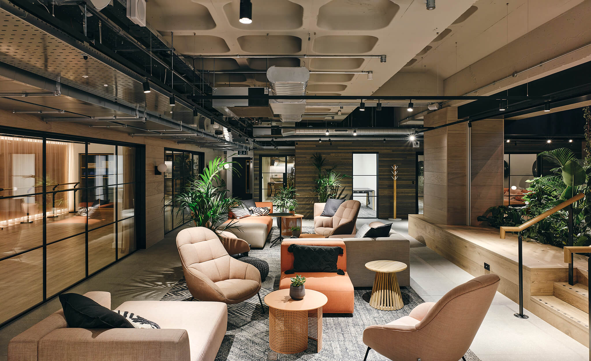 Wellness space and relaxation area