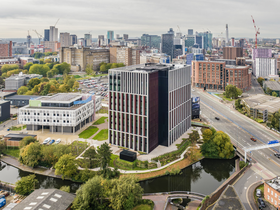 Ideally situated with the Innovation Birmingham campus