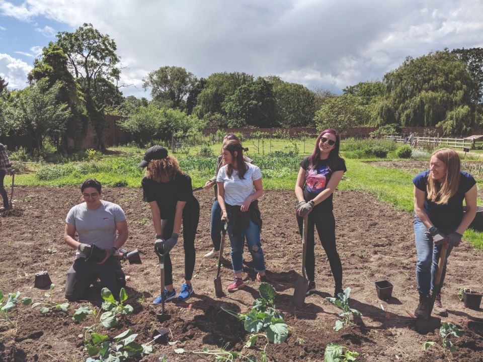 Volunteering at Bruntwood