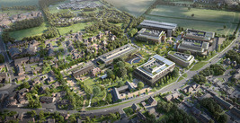 Melbourn Science Park aerial view