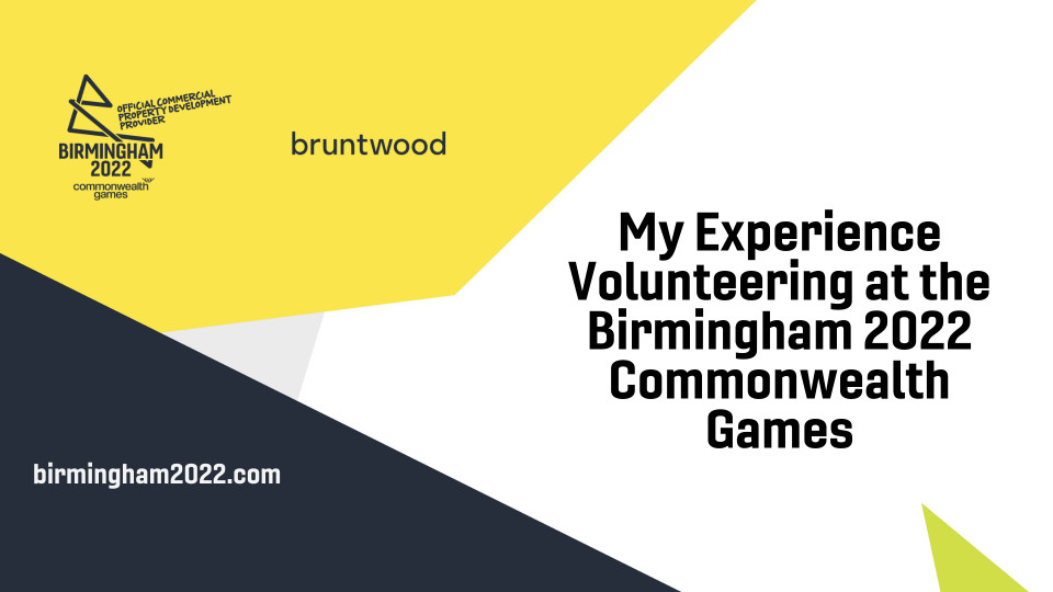 Stefanie Eynon: My Experience Volunteering at Birmingham 2022 Commonwealth Games