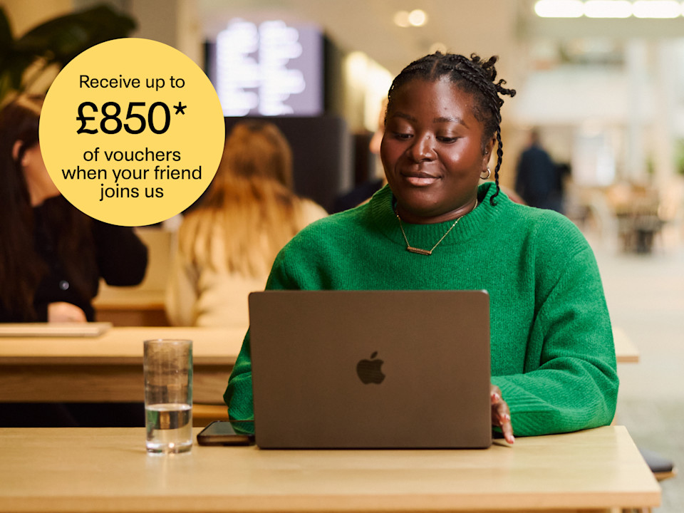 Get rewarded for referring a friend