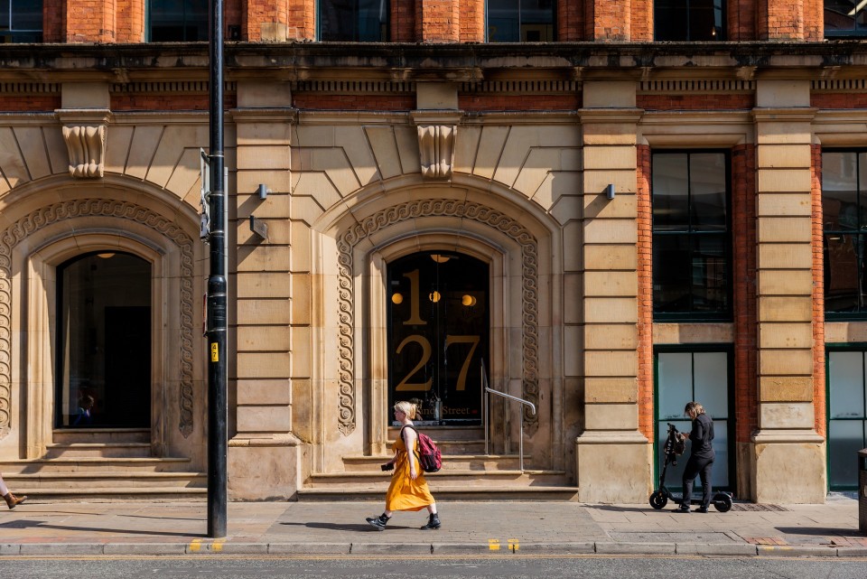 127 Portland Building Entrance