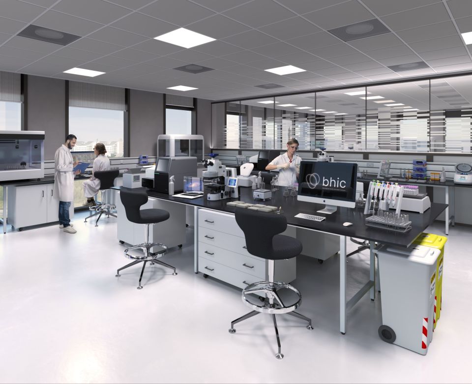 laboratory CGI birmingham health innovation campus