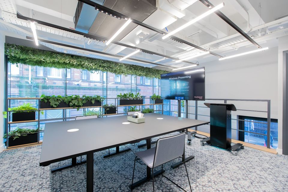 25% off meeting rooms in any Bruntwood SciTech building (pictured - 111 Piccadilly)