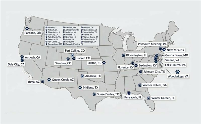 Top 25 Dog Loving Cities