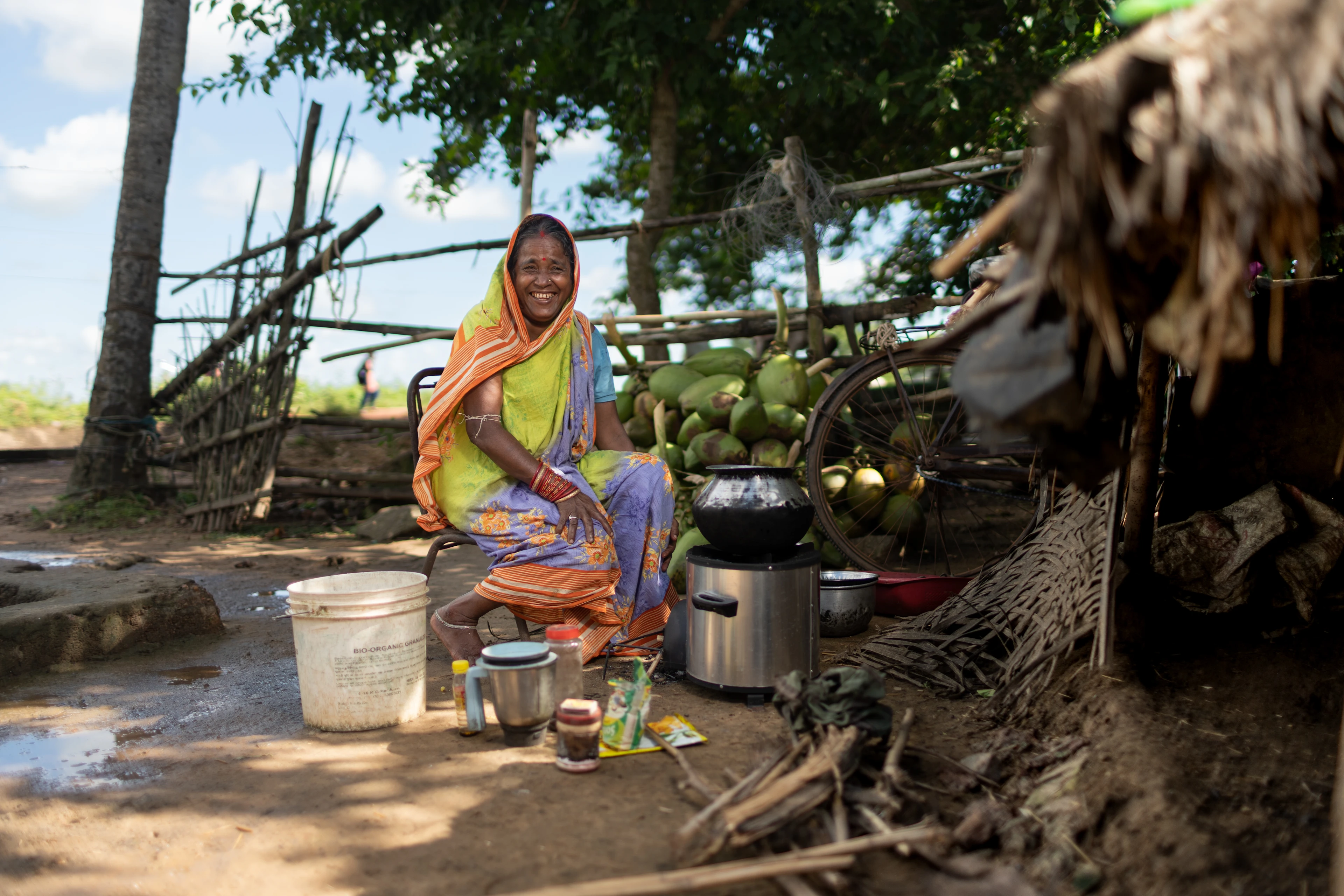 Women led cleaner cooking initiative, Odisha