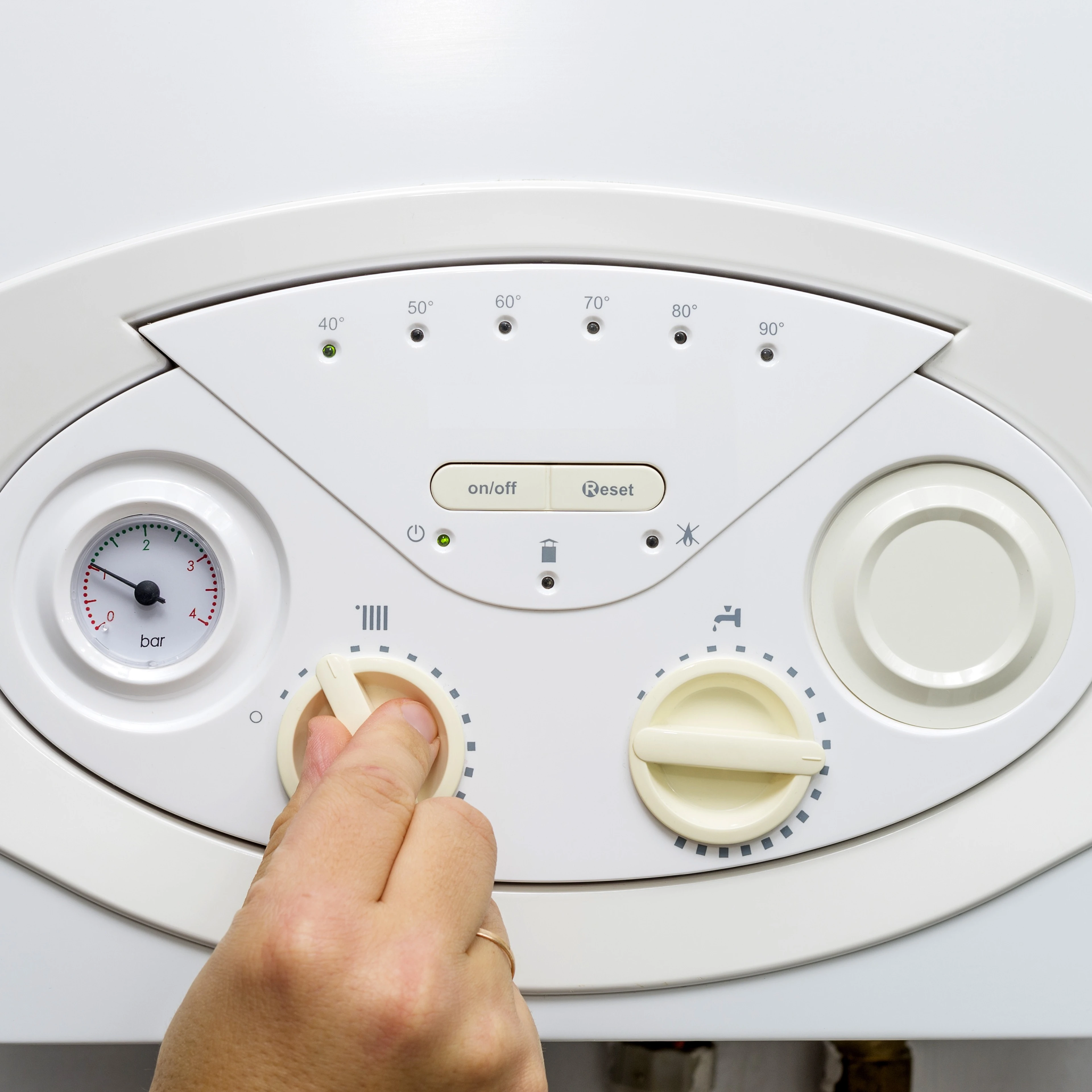 reduce boiler temperature