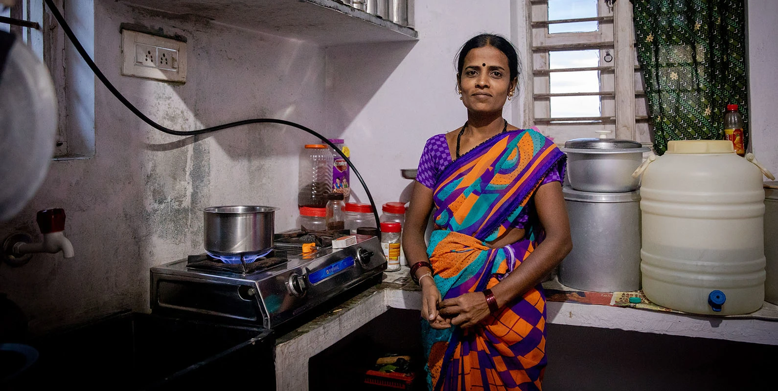 Renewable cooking equipment in India