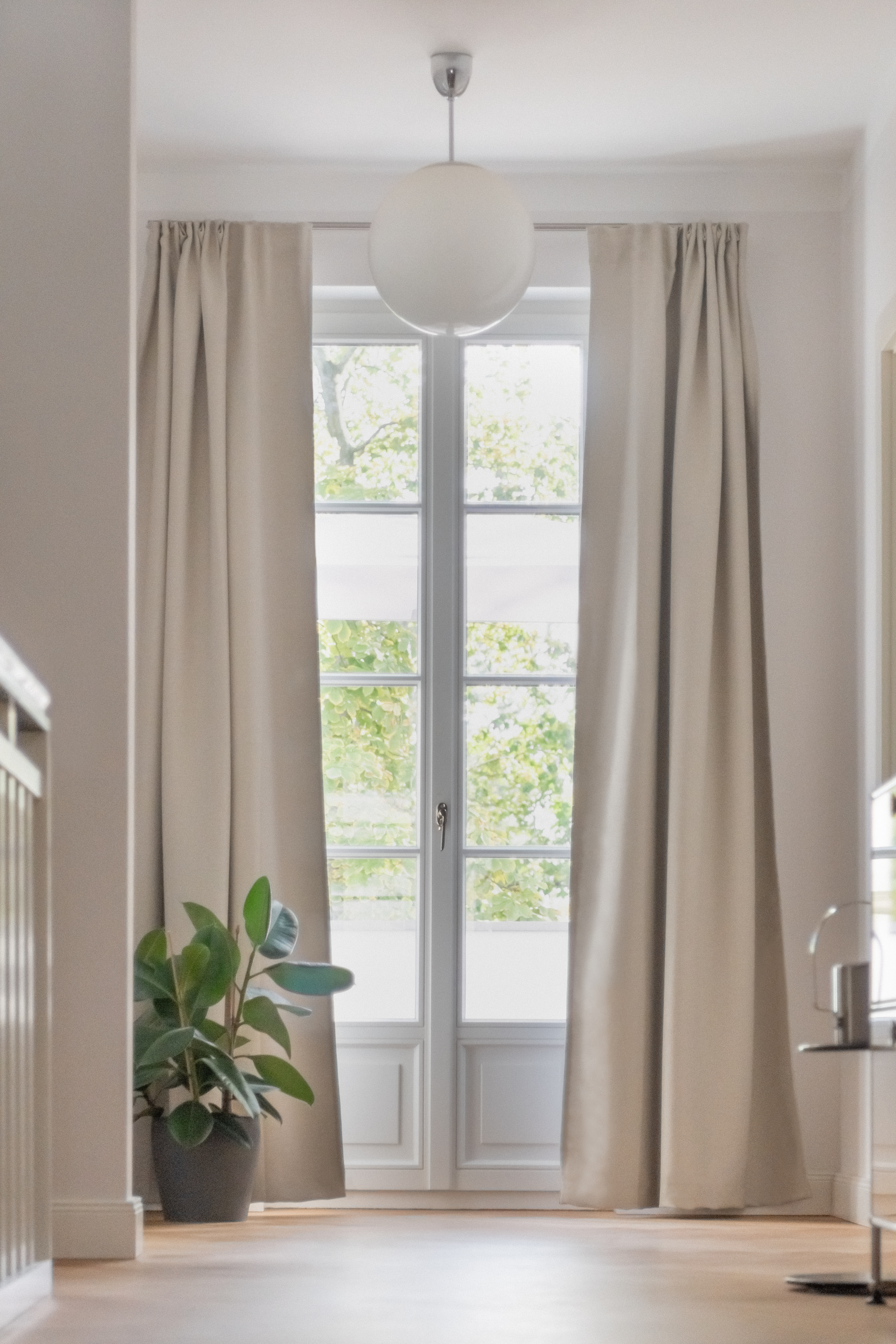 Sorpetaler Balkontür Holz Sprossen