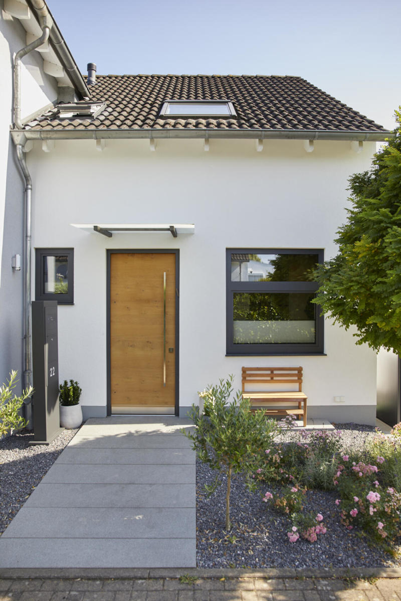 Sorpetaler Haustür modern 