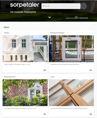 Sorpetaler Medienportal Übersicht