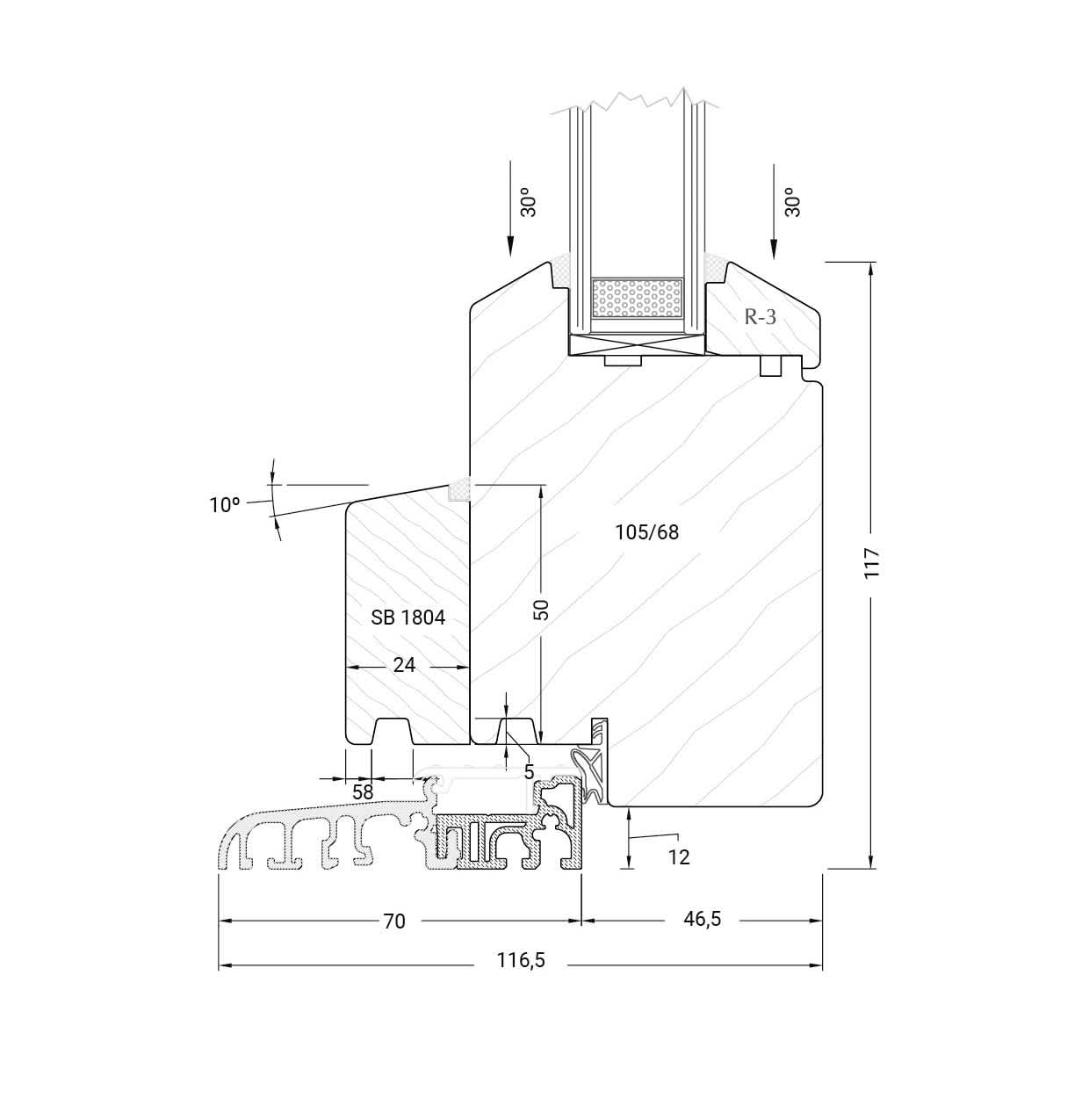 49 Nebeneingangstüren-Vertikal