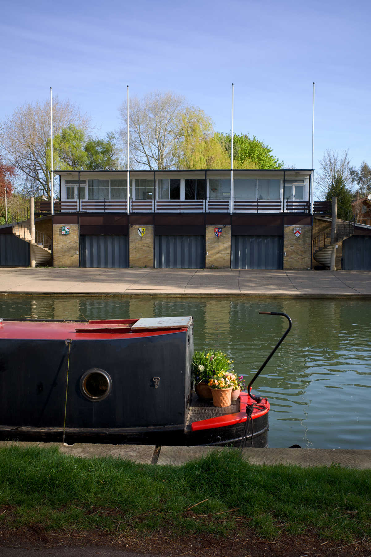 Corpus Christi, Girton, Sidney Sussex and Wolfson Boathouses