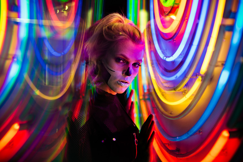 DNT RYE light circus in London, Alma Bjellerup, Simon Westerdahl