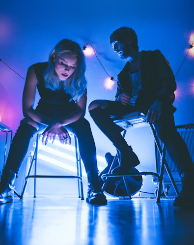 Alma Bjellerup & Simon Westerdahl of DNT RYE, photo Lukas Meijer.