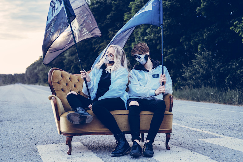 DNT RYE on an abondon freeway, Alma Bjellerup and Simon Westerdahl