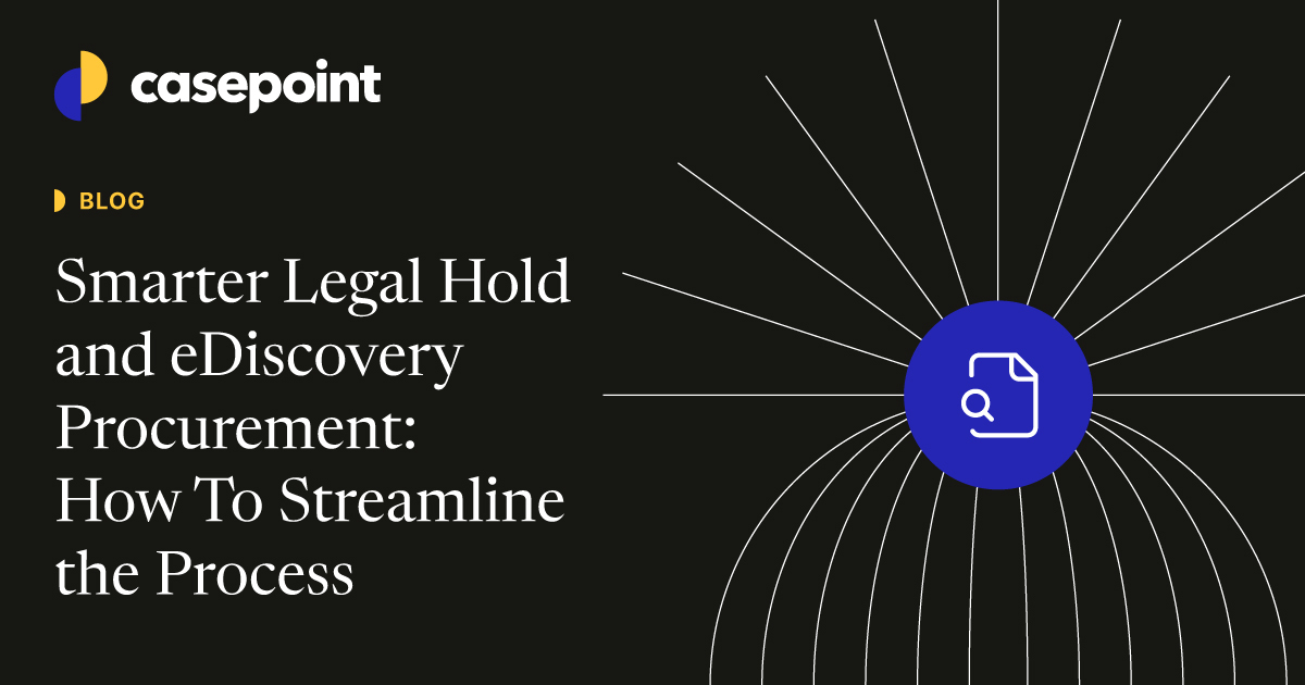 eDiscovery Procurement Guide to Select the Best eDiscovery Solution ...