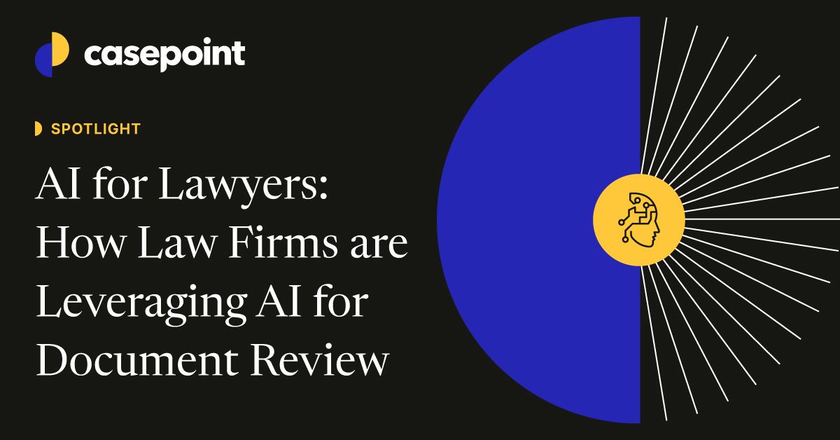 Legal Document Review | AI for Lawyers | Casepoint
