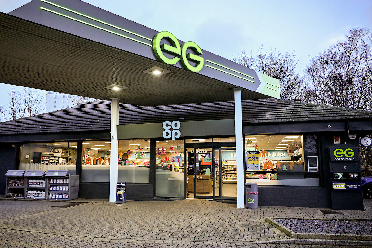Buchandyke Petrol Filling station with Co-op convenience