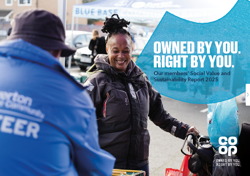 Landing page - report cover