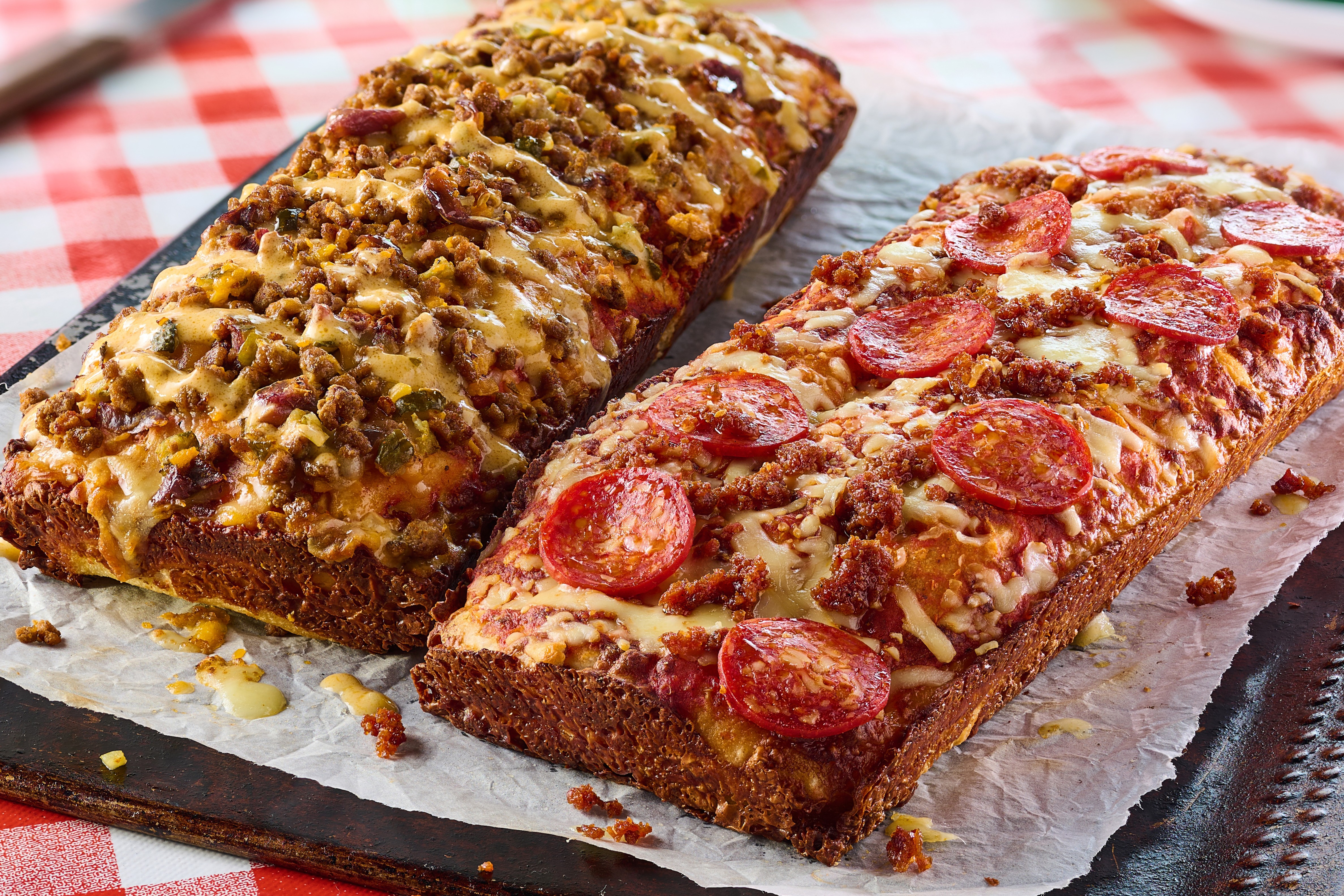 Co-op Detroit style pizza