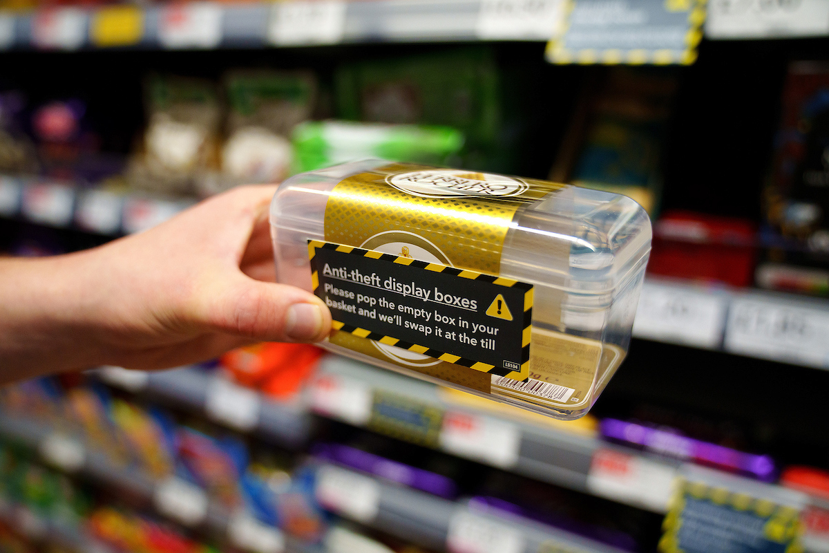 Co-op anti-theft 'dummy' packaging