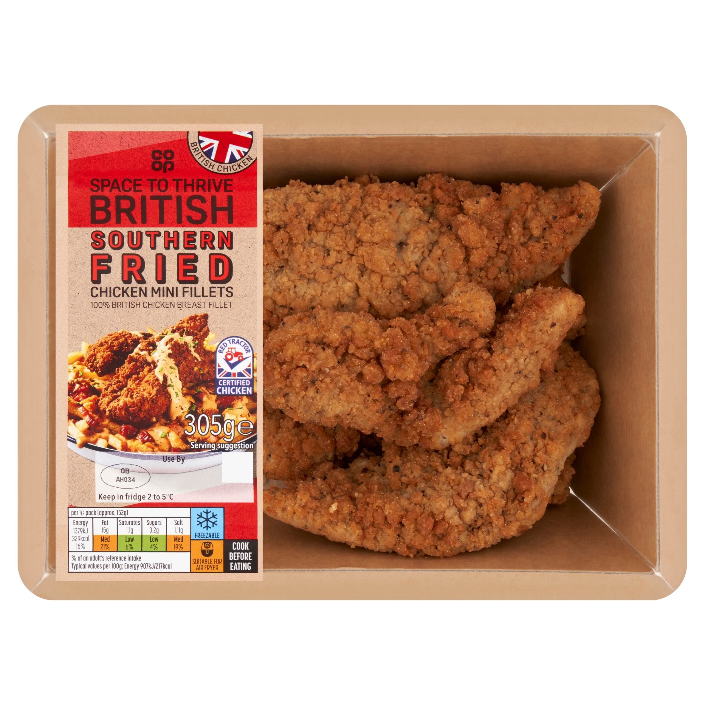 Chicken pack shot
