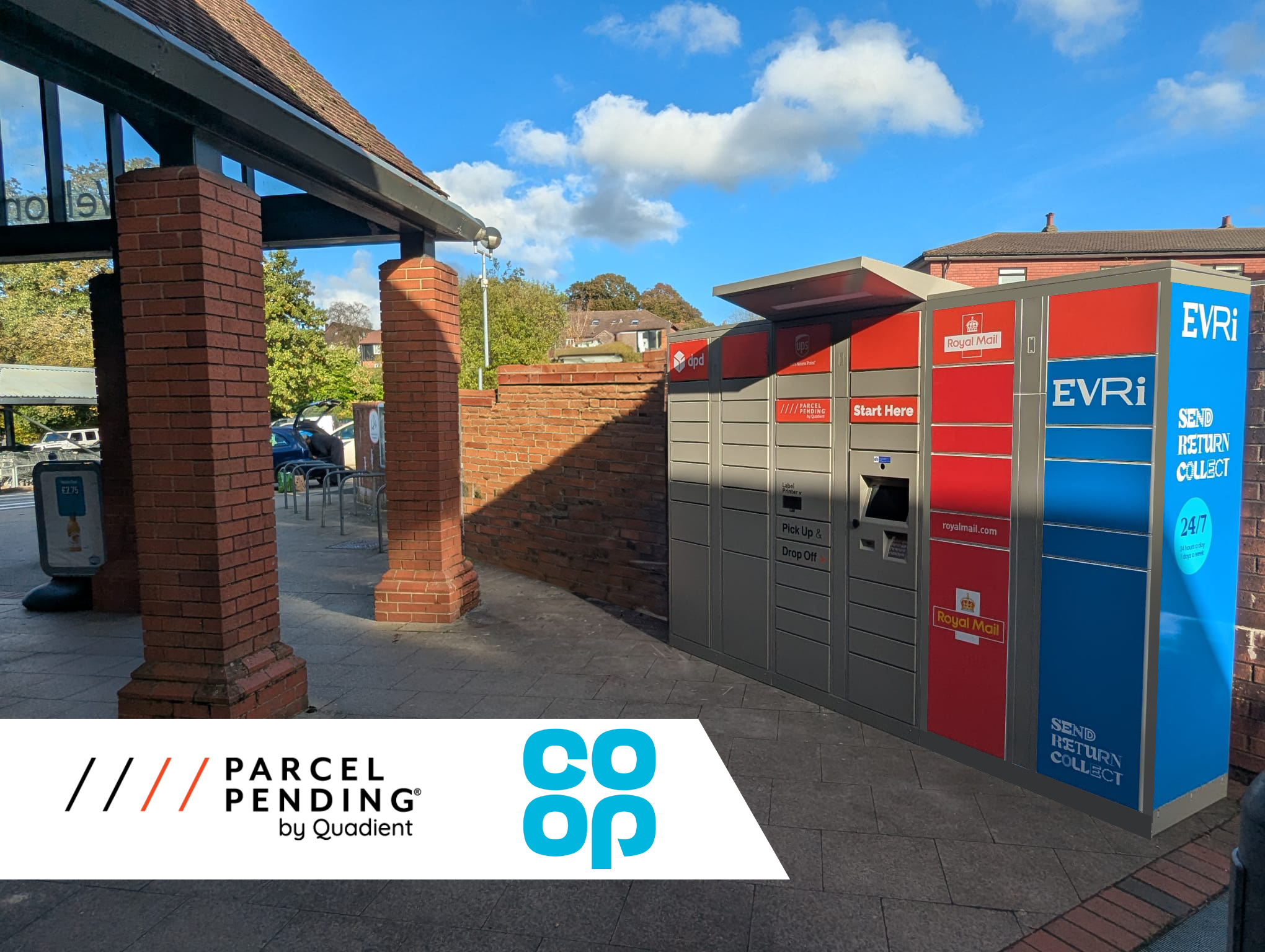 Co-op Parcel Pending by Quadient