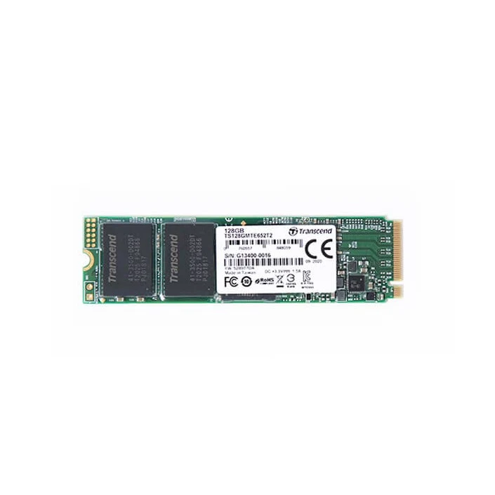 Transcend MTE652T2 2280-D2-B-M PCIe Gen3x4 NVMe SSD 128GB