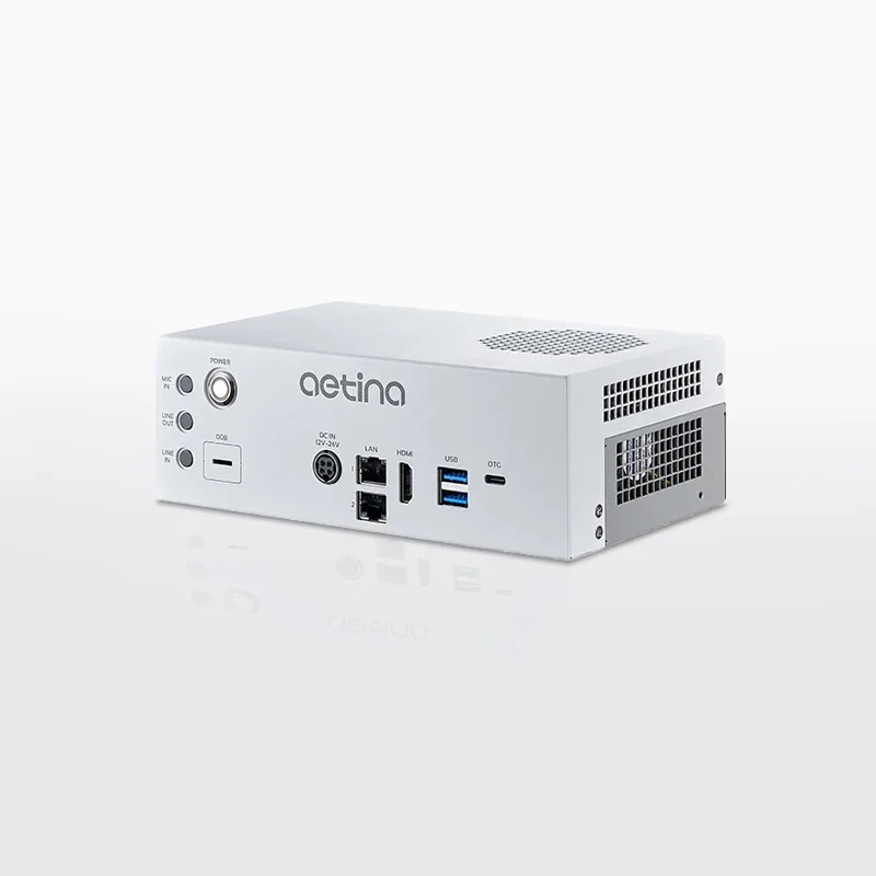 BOXER-8623AI: AI@Edge Compact Fanless Embedded AI System with NVIDIA® Jetson Orin Nano™ with Super Mode | AAEON NVIDIA Jetson Orin Nano LPDDR5 4GB搭載 PoE x 4ポート 小型ファンレスAIエッジ | ミニ | ノーブランド品