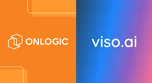 Onlongic Linux OnLogic logo & Viso.ai logo
