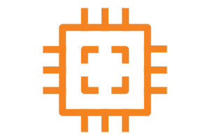 An icon representing high-powered processing