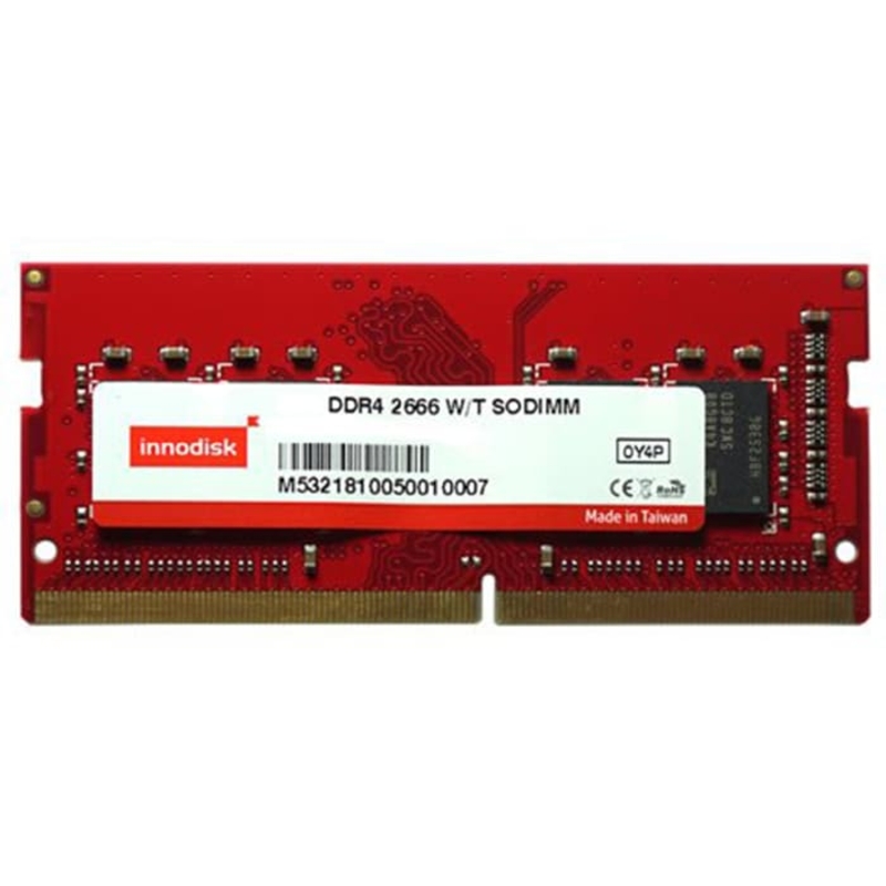 Innodisk Wide-Temp SO-DIMM DDR4 2666 Memory - 4GB | OnLogic