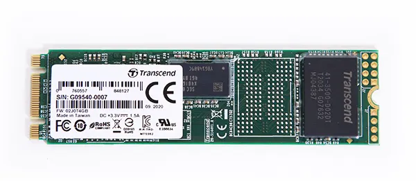 Transcend MTS952T2 M.2 2280-D2-B-M SATA SSD - 256GB | OnLogic