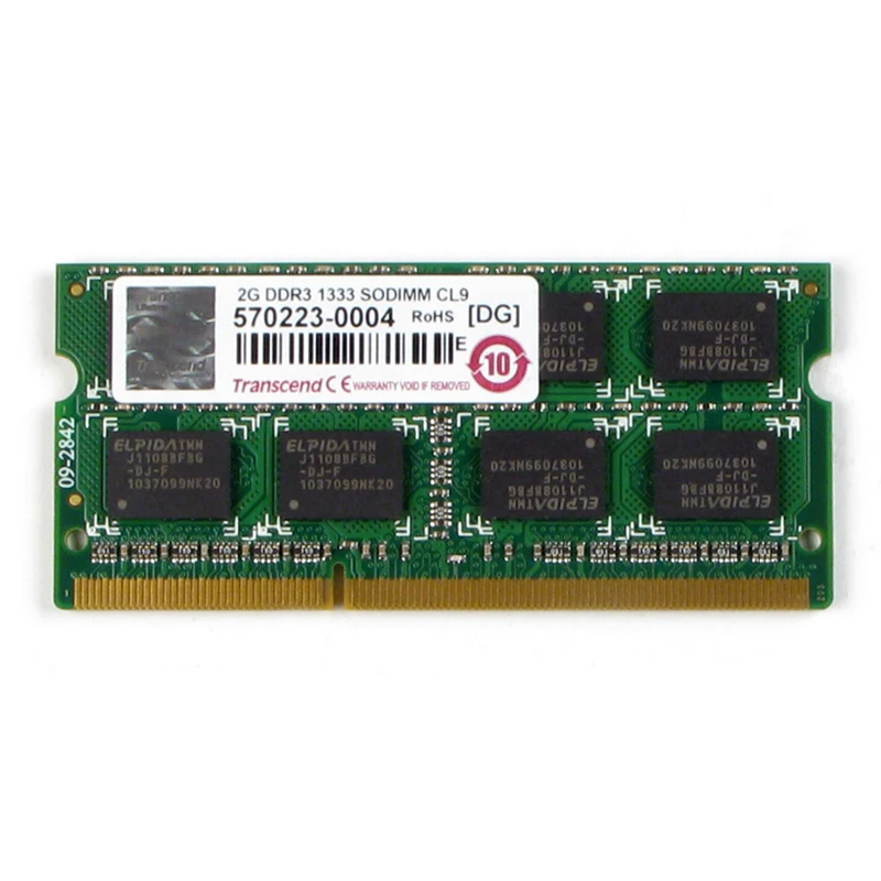 Transcend SO-DIMM DDR3 1600 2GB TS256MSK64V6N OnLogic - Main Image
